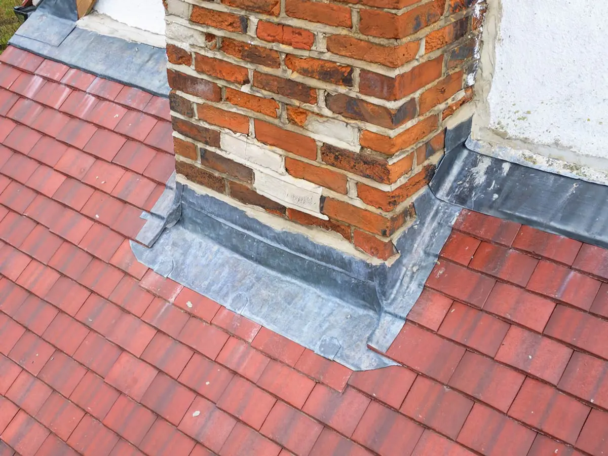 Lead flashing work